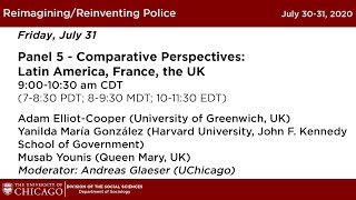 Panel 5: Comparative Perspectives: Latin America, France, the UK