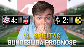 1.Bundesliga Prognose | 13. Spieltag Tipps \u0026 Prognose | 2024/25