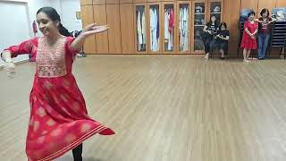 mere dholna semi classical song kathak dance practice Singapore bedok community centre 🙏