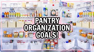 Here's the BEST PANTRY ORGANIZATION IDEAS 2021! ORGANIZE YOUR PANTRY WITH ME! | Alexandra Beuter