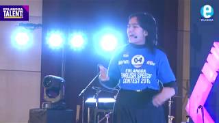 Nazwa Naysilla Fathia Riana - Juara 3 Erlangga English Speech Contest 2018 SMP/MTs