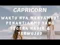 CAPRICORN♑️WAKTUNYA MENYAMBUT PENANTIANMU YANG SEGERA HADIR & TERWUJUD🌠#capricorn #tarot #zodiak