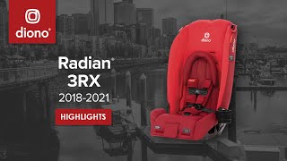 Diono® Radian® 3RX | All-in-One Convertible Car Seat | Product Highlights | 2018-2021