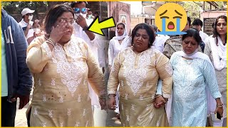 Bappi Lahiri Daughter Rema Lahiri And Son Gets Very Emotional At Bappi Da Funeral !!