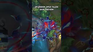 Splendor Opus Talon Skin Preview | Wild Rift