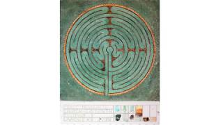 Peace Mennonite Church Labyrinth Watercolor