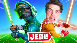 WE BECAME JEDI MASTERS IN FORTNITE!