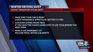 Stay safe on Idaho’s snowy roads: ITD’s winter driving tips