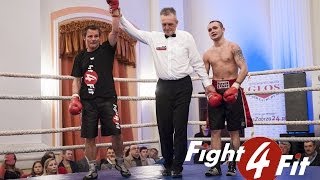 Maurycy Gojko zwycięski na gali Silesia Boxing 05.04.2014