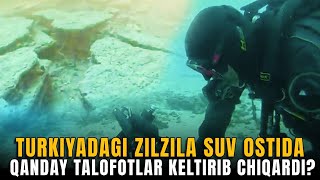 Turkiyadagi zilzila suv ostida qanday talofotlar keltirib chiqardi?