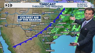 DFW Weather: Arctic air will bring cooler temperatures to North Texas next week