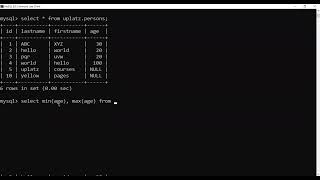 5 SQL Basic and Aggregate Functions
