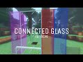 Connected glass for minecraft bedrock || Connected glass v1.03