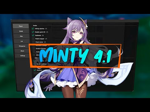 Genshin Impact BEST Mod Menu 4.1 [MINTY] 99 Features! Cheats for Genshin 2023