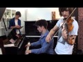 AC/DC - Back in black (piano + violin) cover