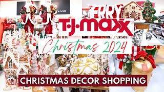 CHRISTMAS 2024 AT TJMAXX!| TJMAXX CHRISTMAS DECOR 2024 SHOPPING | Christmas Decor 2024