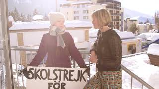 Hub Culture Davos 2019 - Greta Thunberg, Swedish Student Activist