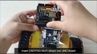 OSOYOO 2WD Robot Car Starter Kit Lesson 1 Basic Installation