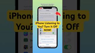 3 Privacy Settings To Stop Iphone From Eavesdropping Shorts Iphone
