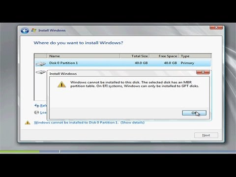 How to Convert MBR to GPT during Windows Installation How to Convert MBR to GPT during Windows Installation