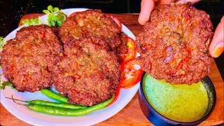 Authentic chapli kabab |kabab recipe by kitchen ki duniya Peshawari Chapli Kabab recipe