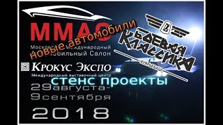 Обзор выставки автомобилей. Московский международный автомобильный салон (ММАС-2018)