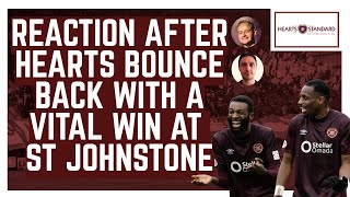 Reaction to St Johnstone 1-2 Hearts: Kabangu double, Gordon save, Beni, Steinwender and Devlin