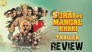 Suraj Pe Mangal Bhari Movie Public Review | Sana Shaikh | Diljit Dosanjh | Manoj
