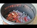 diy secondary combustion fire pit made from pails