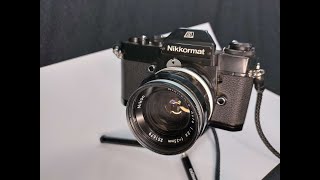 Nikkormat EL , short video manual