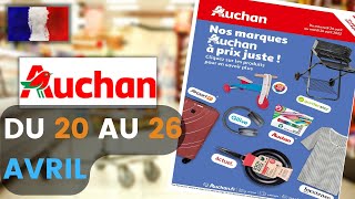 catalogue AUCHAN du 20 au 26 avril 2022 ⚠️ Arrivage - FRANCE