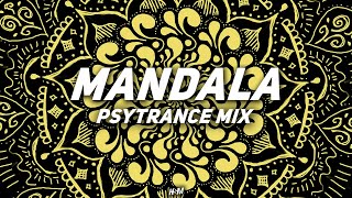 MANDALA Psytrance Mix 2023 - Set trance music 2022 / Party Mix 2023 / New Year Mix 2023