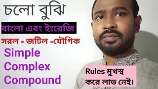 সরল - জটিল - যৌগিক।  Simple - Complex  - Compound এর মৌলিক আলোচনা।   Finite and non finite verb.