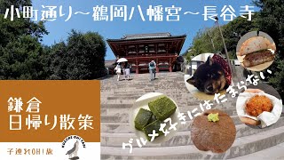 【鎌倉】小町通り～鶴岡八幡宮～長谷寺日帰り散策／食べ歩きには最高の町