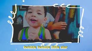 Twinkle Twinkle Little Star UKULELE cover by a 2-year old