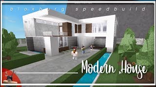 Bloxburg Modern Villa Speed Build Roblox - roblox bloxburg modern home
