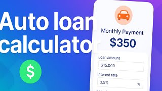 Auto Loan Calculator - Calculate Your Payments for FREE