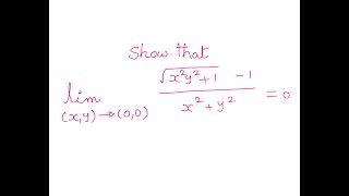 Functions of Several Variables - Problem - 3