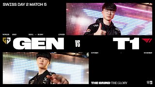 GEN vs. T1 매치 하이라이트 | 스위스 스테이지 Day 2 | 10.20 | 2023 월드 챔피언십