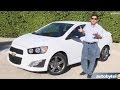 2014 Chevrolet Sonic RS 1.4L Turbo Test Drive Video Review