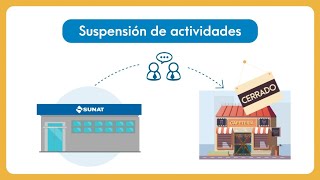 Pasos para tramitar tu suspensión de actividades