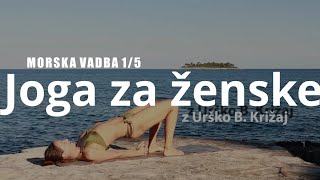 Lažja vadba 1 - Prožne in močne rame - Joga za ženske (iyengar joga) - Urška Božič Križaj