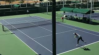 Katie Boulter (UK 151) vs Varvara Gracheva (Russia 66) practice #TennisCam