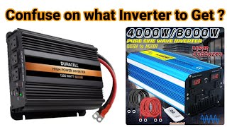 What size power inverter should you get? here is how to choose what size power inverter to get.