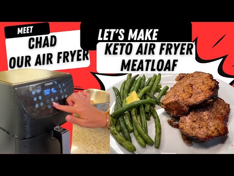 Make the best meatloaf of your life in an Airfryer