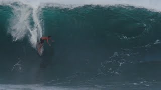 Matahi Drollet at Pipeline, January 2, 2019