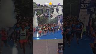 WNC Navy Half Marathon 2023 #marathon #navy #ytshorts #reels #india #mumbai #lefee #shorts #status