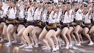 日本女孩街头表演，看完直接对日本女孩失去兴趣，场面一度尴尬！