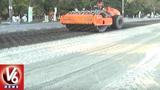 GHMC To Use New Technology For Roads In City | PMB Roads | V6 News