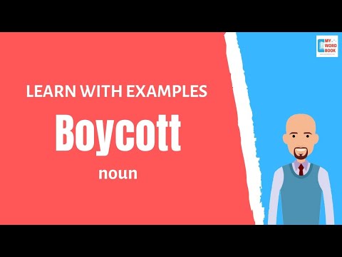 Which of these is an example of a boycott?